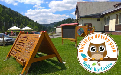 Velké Karlovice zahajují letní sezónu s novým Kulíškovým parkem